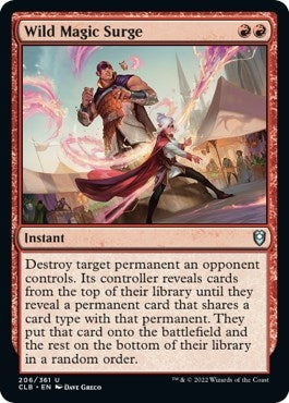 Image for Wild Magic Surge (206) (Commander Legends: Battle for Baldur's Gate) - Magic: The Gathering