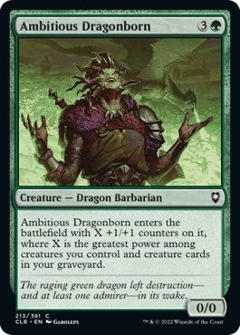 Image for Ambitious Dragonborn (213) (Commander Legends: Battle for Baldur's Gate) - Magic: The Gathering