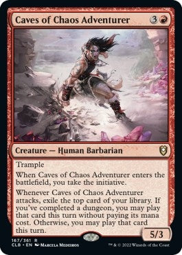 Image for Caves of Chaos Adventurer (167) (Commander Legends: Battle for Baldur's Gate) - Magic: The Gathering