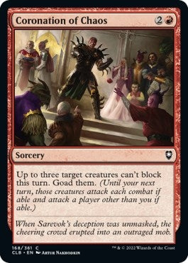 Image for Coronation of Chaos (168) (Commander Legends: Battle for Baldur's Gate) - Magic: The Gathering