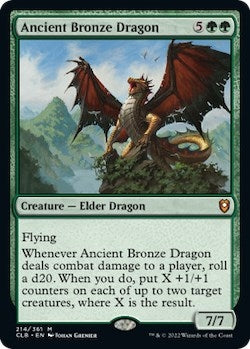 Image for Ancient Bronze Dragon (214) (Commander Legends: Battle for Baldur's Gate) - Magic: The Gathering