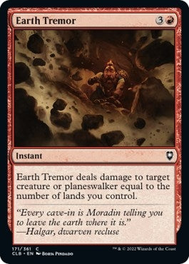 Image for Earth Tremor (171) (Commander Legends: Battle for Baldur's Gate) - Magic: The Gathering