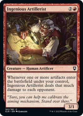 Image for Ingenious Artillerist (182) (Commander Legends: Battle for Baldur's Gate) - Magic: The Gathering