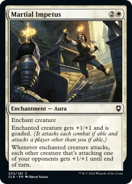 Martial Impetus (33) (Commander Legends: Battle for Baldur's Gate)