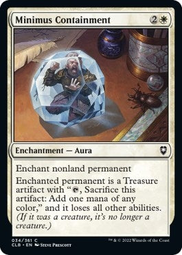 Image for Minimus Containment (34) (Commander Legends: Battle for Baldur's Gate) - Magic: The Gathering