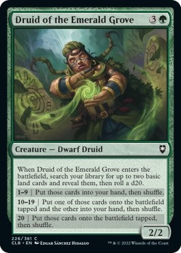 Image for Druid of the Emerald Grove (226) (Commander Legends: Battle for Baldur's Gate) - Magic: The Gathering