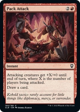 Image for Pack Attack (190) (Commander Legends: Battle for Baldur's Gate) - Magic: The Gathering
