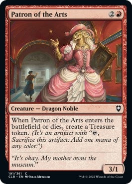 Image for Patron of the Arts (191) (Commander Legends: Battle for Baldur's Gate) - Magic: The Gathering