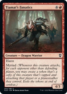 Tiamat's Fanatics (202) (Commander Legends: Battle for Baldur's Gate)