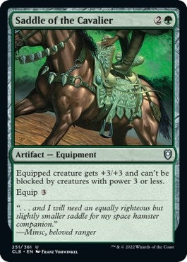 Image for Saddle of the Cavalier (251) (Commander Legends: Battle for Baldur's Gate) - Magic: The Gathering
