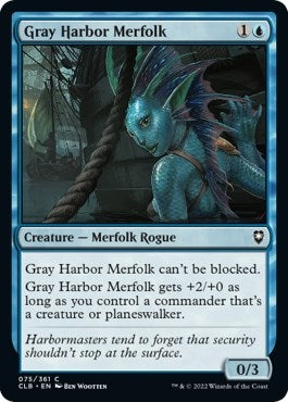 Image for Gray Harbor Merfolk (75) (Commander Legends: Battle for Baldur's Gate) - Magic: The Gathering