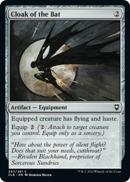 Image for Cloak of the Bat (307) (Commander Legends: Battle for Baldur's Gate) - Magic: The Gathering