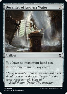 Image for Decanter of Endless Water (309) (Commander Legends: Battle for Baldur's Gate) - Magic: The Gathering