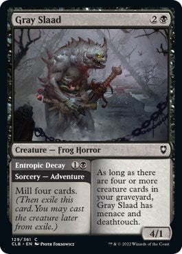 Image for Gray Slaad (129) (Commander Legends: Battle for Baldur's Gate) - Magic: The Gathering
