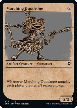 Image for Marching Duodrone (Showcase) (447) (Commander Legends: Battle for Baldur's Gate) - Magic: The Gathering