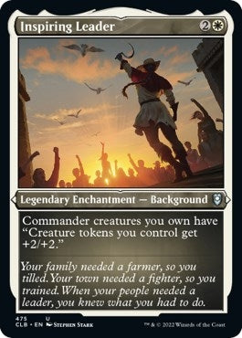 Image for Inspiring Leader (Foil Etched) (475) (Commander Legends: Battle for Baldur's Gate) - Magic: The Gathering