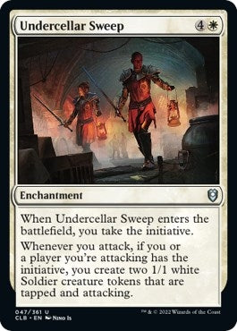 Image for Undercellar Sweep (47) (Commander Legends: Battle for Baldur's Gate) - Magic: The Gathering