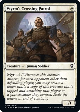 Image for Wyrm's Crossing Patrol (51) (Commander Legends: Battle for Baldur's Gate) - Magic: The Gathering