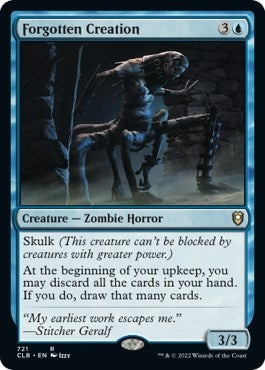 Forgotten Creation (721) (Commander Legends: Battle for Baldur's Gate)