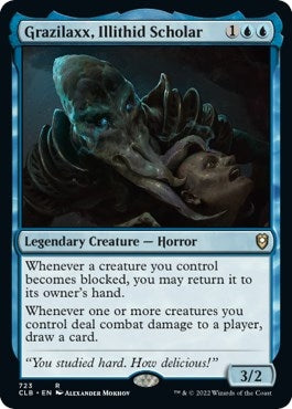 Image for Grazilaxx, Illithid Scholar (723) (Commander Legends: Battle for Baldur's Gate) - Magic: The Gathering