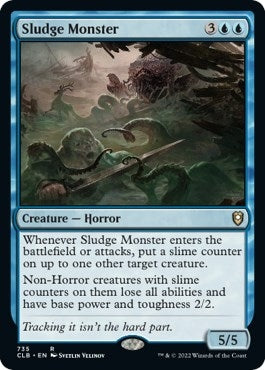 Image for Sludge Monster (735) (Commander Legends: Battle for Baldur's Gate) - Magic: The Gathering
