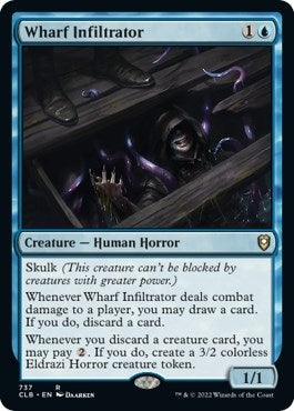 Image for Wharf Infiltrator (737) (Commander Legends: Battle for Baldur's Gate) - Magic: The Gathering