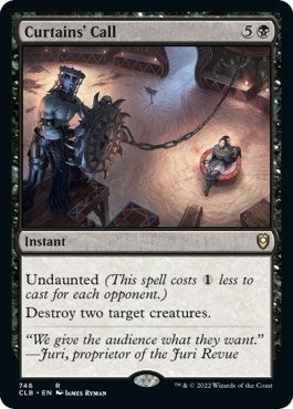 Image for Curtains' Call (746) (Commander Legends: Battle for Baldur's Gate) - Magic: The Gathering