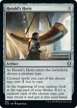 Herald's Horn (862) (Commander Legends: Battle for Baldur's Gate)