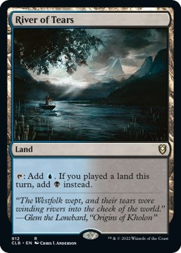 Image for River of Tears (912) (Commander Legends: Battle for Baldur's Gate) - Magic: The Gathering