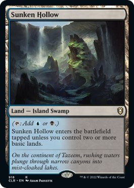 Image for Sunken Hollow (918) (Commander Legends: Battle for Baldur's Gate) - Magic: The Gathering
