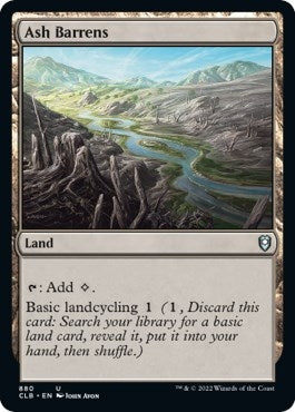 Ash Barrens (880) (Commander Legends: Battle for Baldur's Gate)