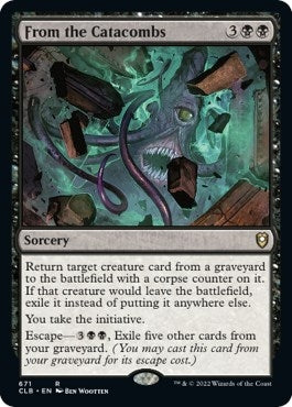 From the Catacombs (671) (Commander Legends: Battle for Baldur's Gate)