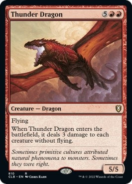 Image for Thunder Dragon (810) (Commander Legends: Battle for Baldur's Gate) - Magic: The Gathering