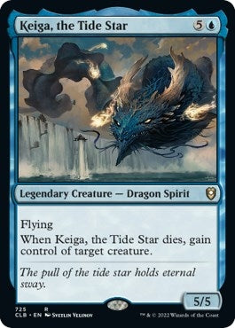 Keiga, the Tide Star (725) (Commander Legends: Battle for Baldur's Gate)