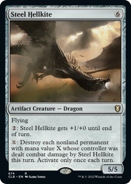 Image for Steel Hellkite (874) (Commander Legends: Battle for Baldur's Gate) - Magic: The Gathering