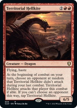Territorial Hellkite (809) (Commander Legends: Battle for Baldur's Gate)