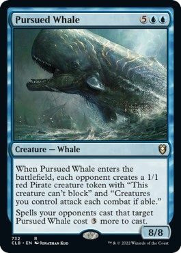 Image for Pursued Whale (732) (Commander Legends: Battle for Baldur's Gate) - Magic: The Gathering
