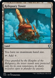 Image for Reliquary Tower (911) (Commander Legends: Battle for Baldur's Gate) - Magic: The Gathering