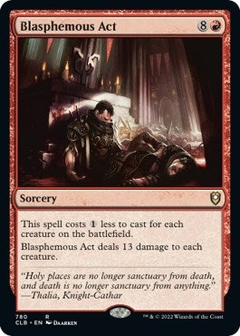 Image for Blasphemous Act (780) (Commander Legends: Battle for Baldur's Gate) - Magic: The Gathering