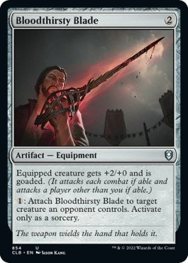 Image for Bloodthirsty Blade (854) (Commander Legends: Battle for Baldur's Gate) - Magic: The Gathering