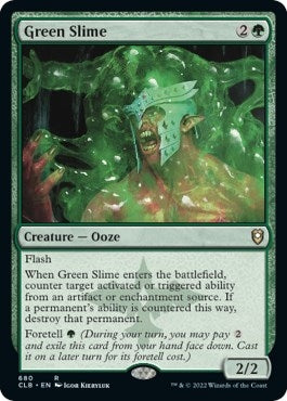 Image for Green Slime (680) (Commander Legends: Battle for Baldur's Gate) - Magic: The Gathering