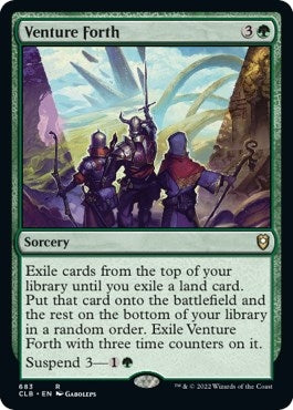 Image for Venture Forth (683) (Commander Legends: Battle for Baldur's Gate) - Magic: The Gathering