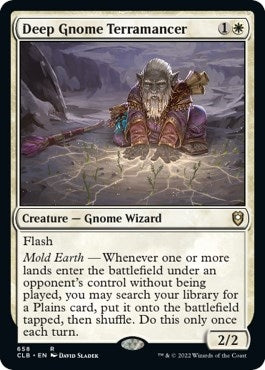 Image for Deep Gnome Terramancer (658) (Commander Legends: Battle for Baldur's Gate) - Magic: The Gathering