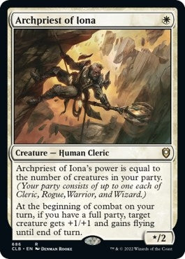 Archpriest of Iona (686) (Commander Legends: Battle for Baldur's Gate)