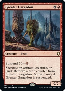 Image for Greater Gargadon (796) (Commander Legends: Battle for Baldur's Gate) - Magic: The Gathering