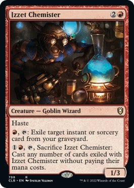 Izzet Chemister (798) (Commander Legends: Battle for Baldur's Gate)