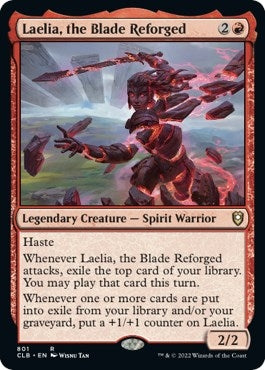 Laelia, the Blade Reforged (801) (Commander Legends: Battle for Baldur's Gate)