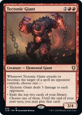 Tectonic Giant (808) (Commander Legends: Battle for Baldur's Gate)