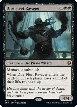 Image for Dire Fleet Ravager (749) (Commander Legends: Battle for Baldur's Gate) - Magic: The Gathering