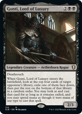 Image for Gonti, Lord of Luxury (753) (Commander Legends: Battle for Baldur's Gate) - Magic: The Gathering